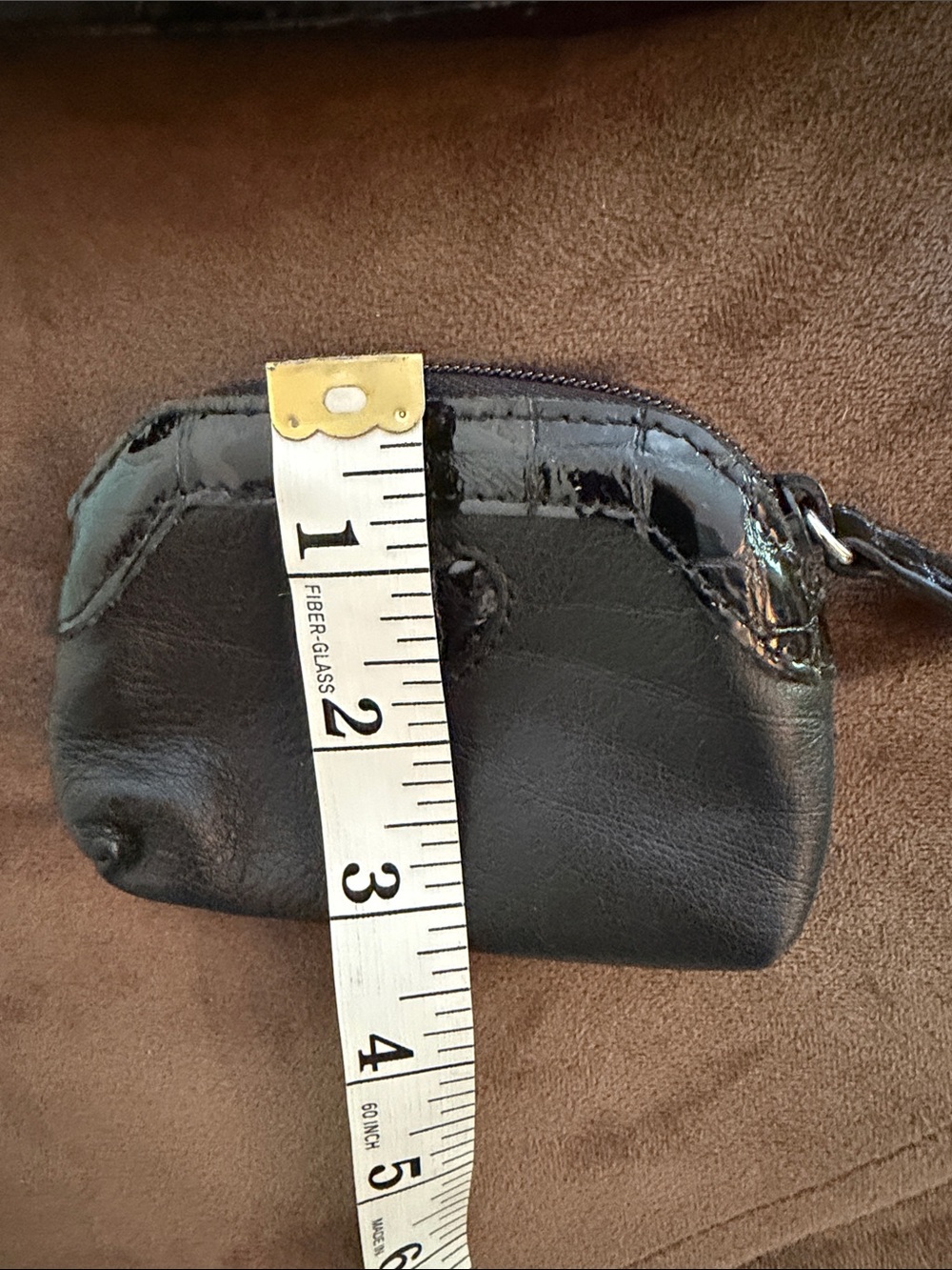 Brighton Black Patent and Faux-Croc Accessories Trio - Picture 9 of 10